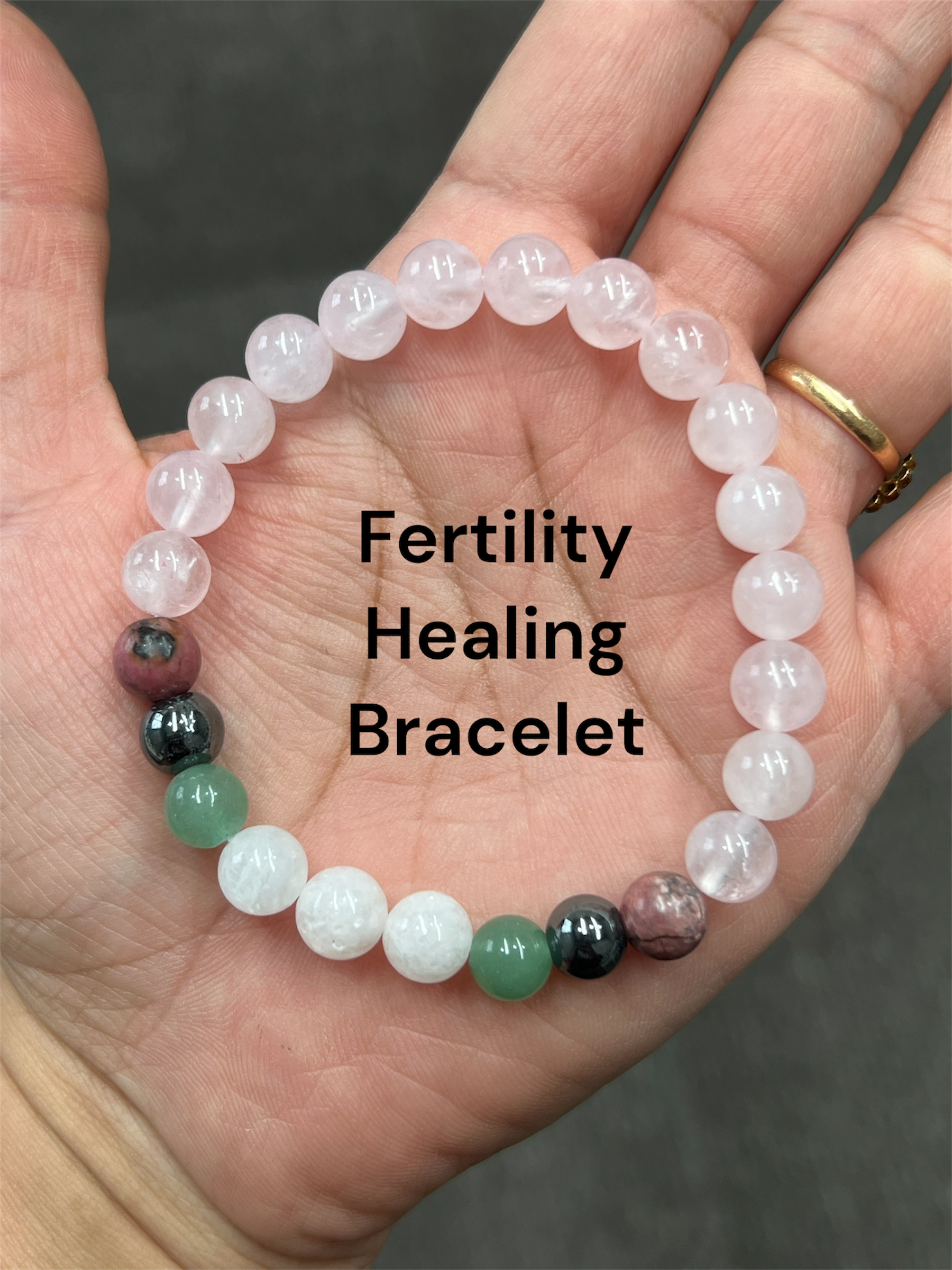 Fertility Healing Bracelet (8mm beads)