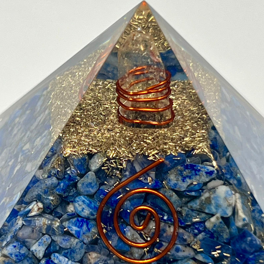 Lapis Lazuli Orgonite Pyramid