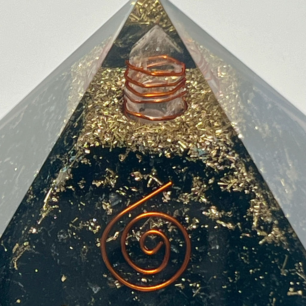 Tourmaline Orgonite Pyramid