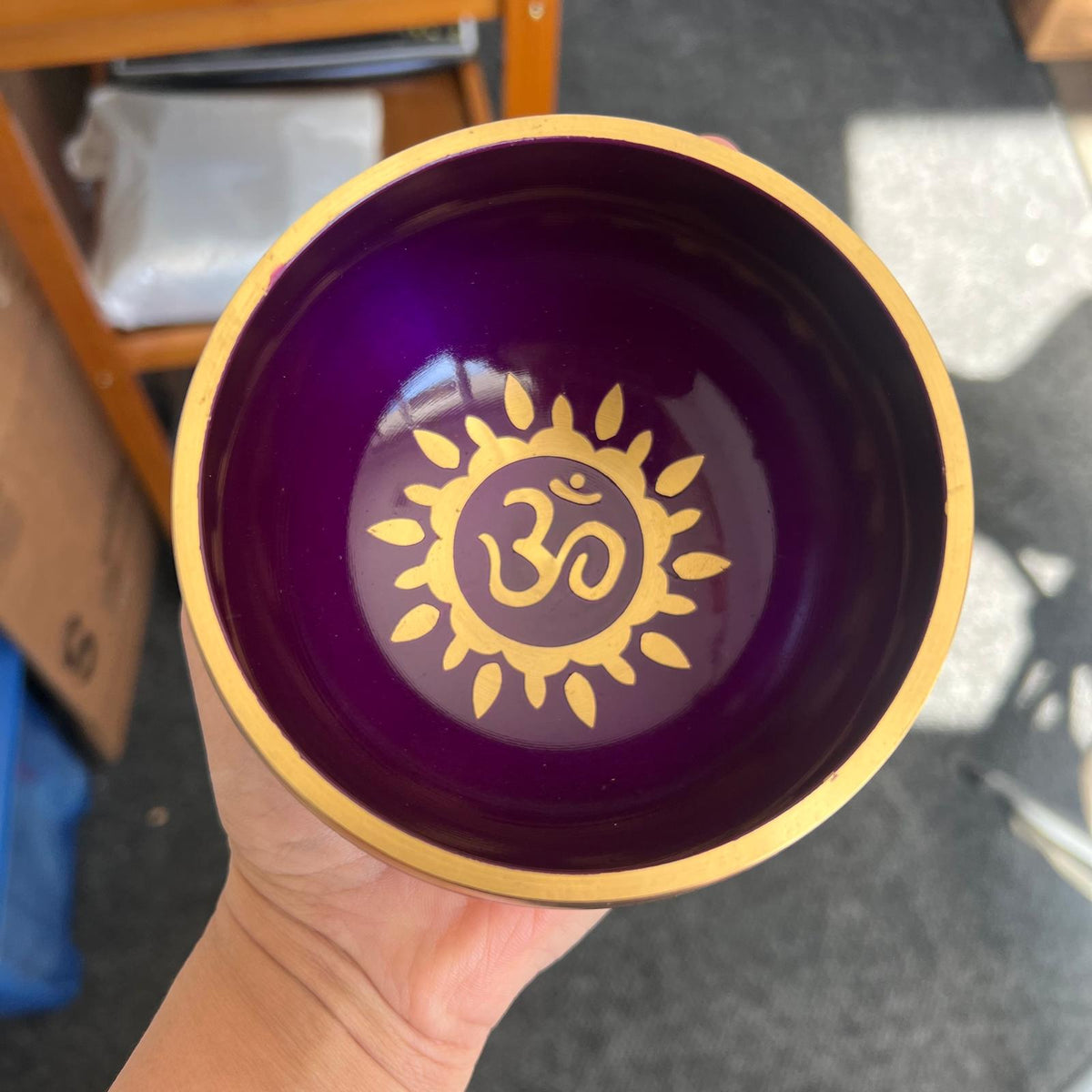 Tibetian Singing Bowl Crown Chakra