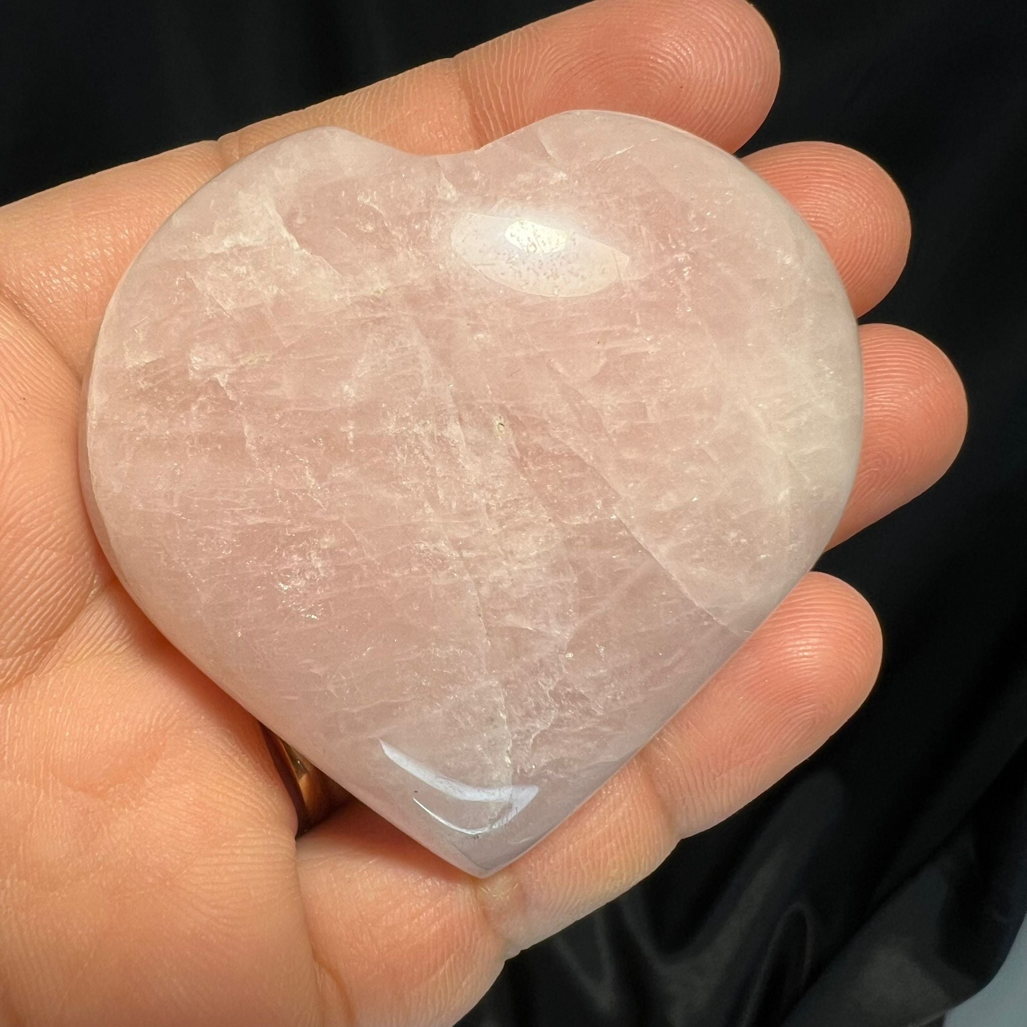 Rose Quartz Heart image 0