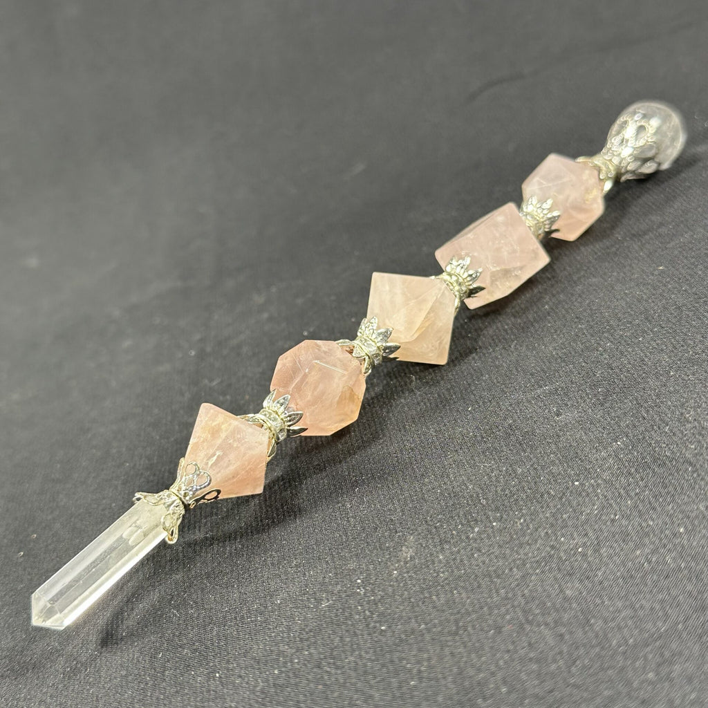 Rose Quartz Geometry Wand image 2