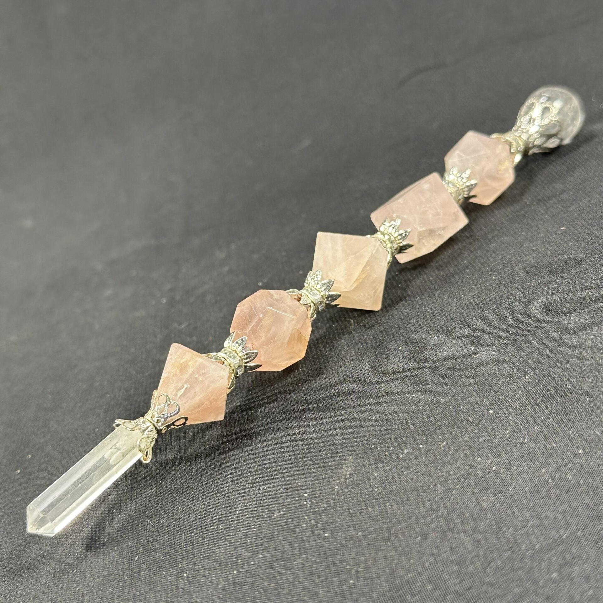 Rose Quartz Geometry Wand image 2