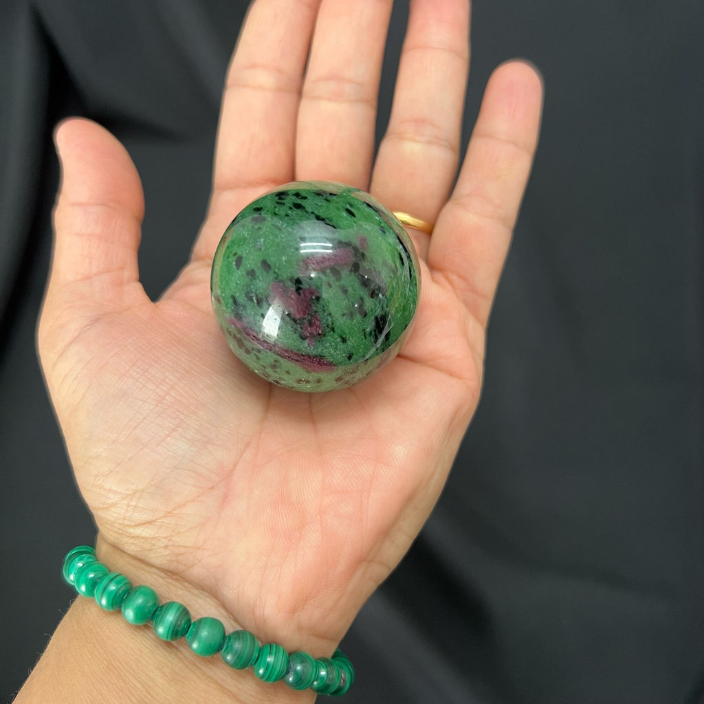 Ruby Zoisite Sphere image 1