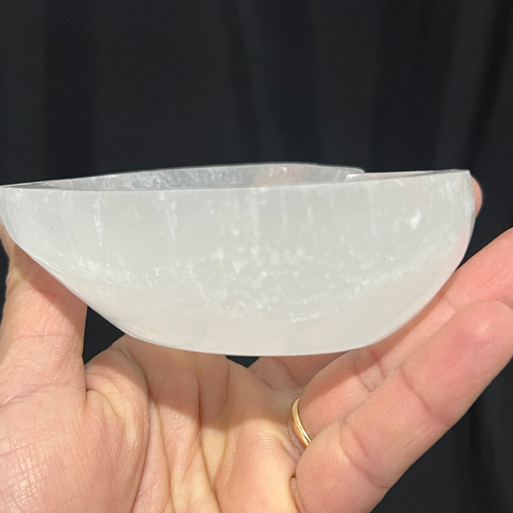 Selenite Heart Bowl image 1