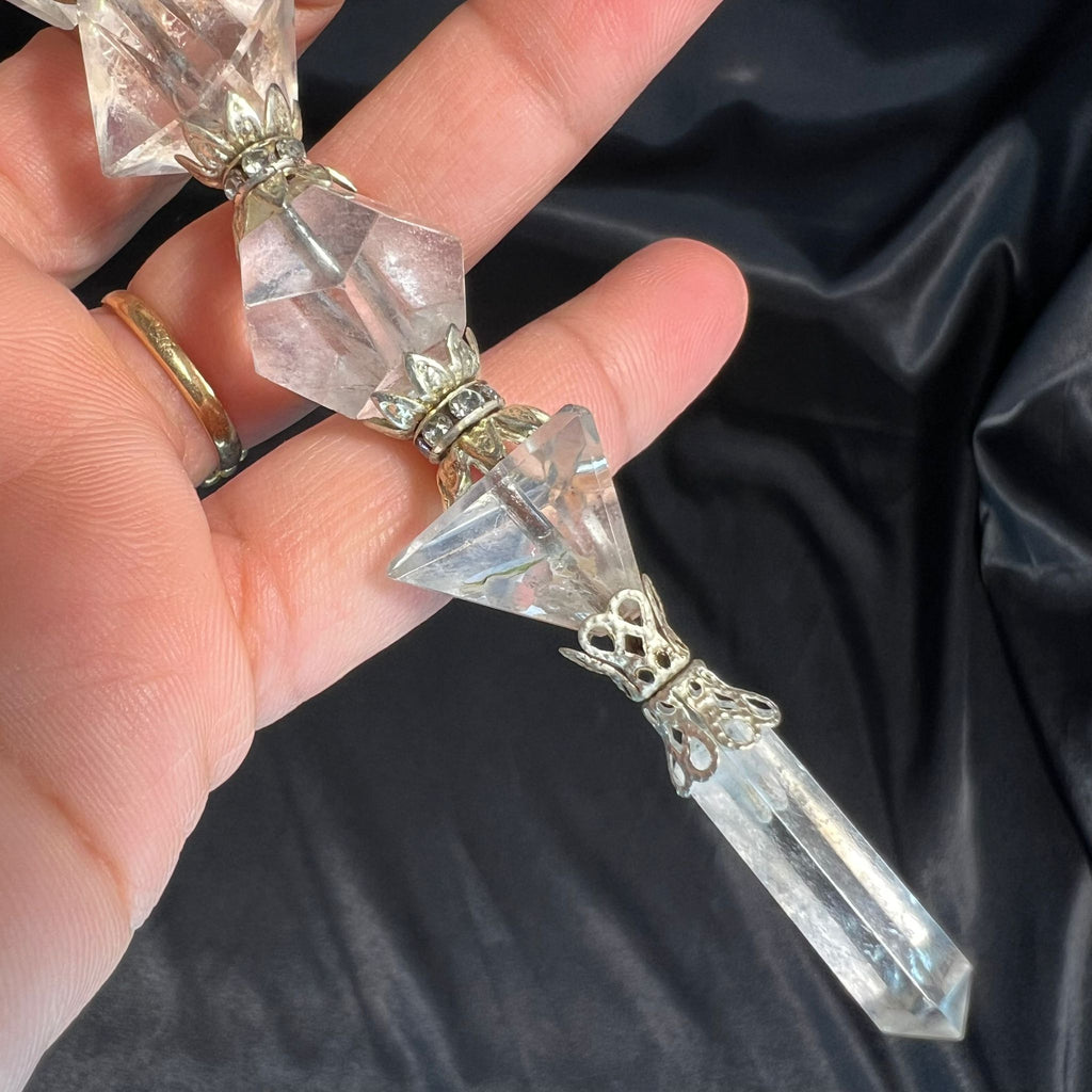 Clear Quartz Geometry Wand image 1