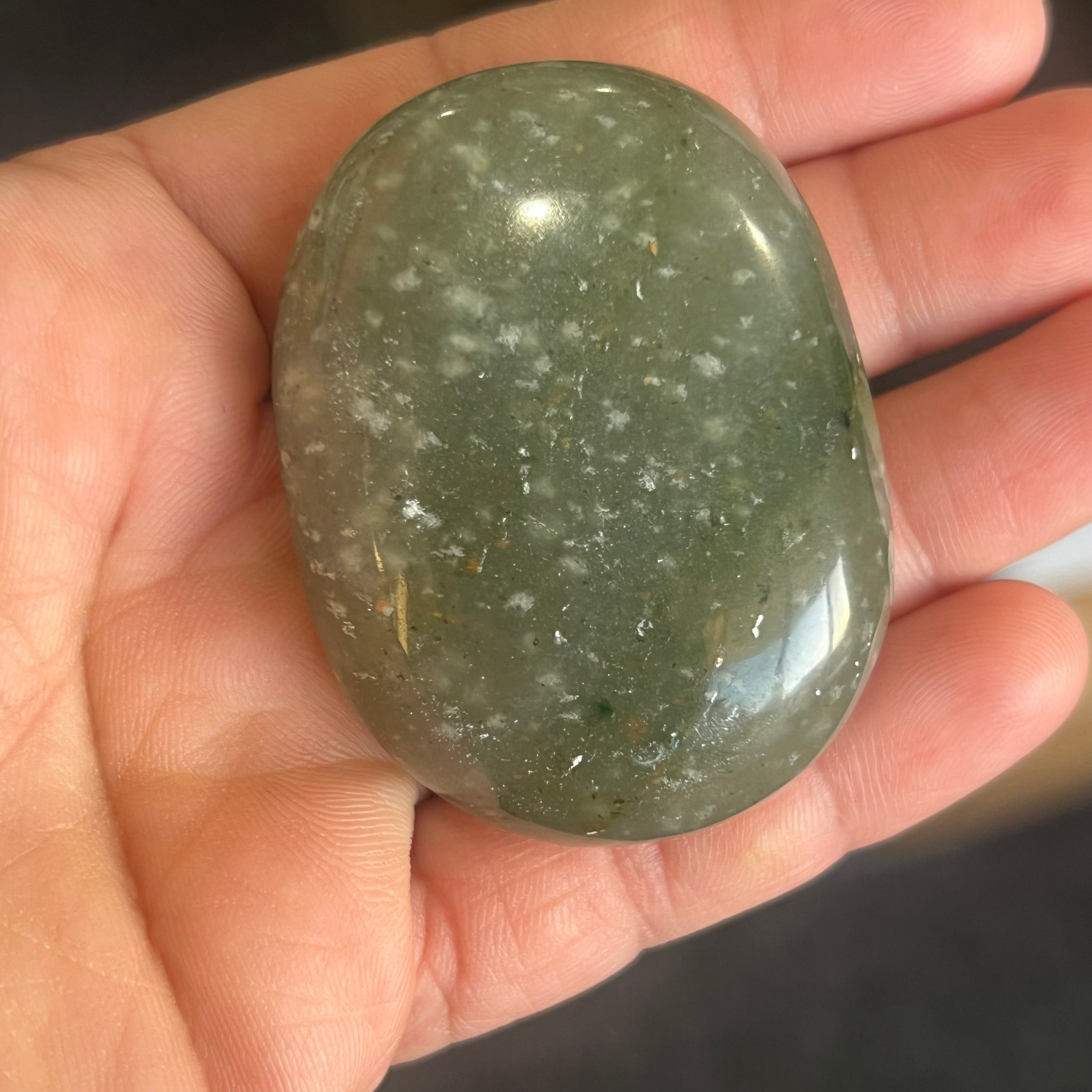 Green Aventurine Palmstone image 0