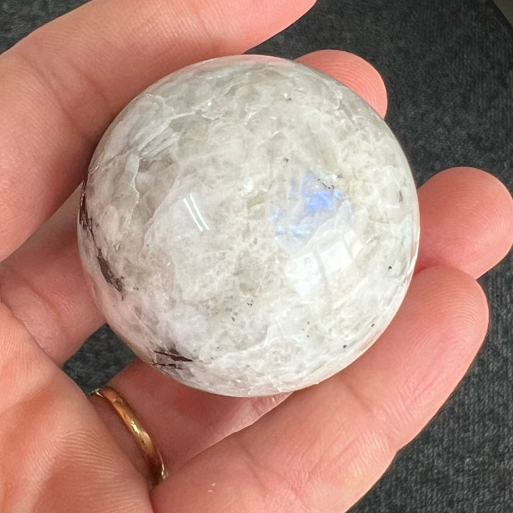 Rainbow Moonstone Sphere image 0