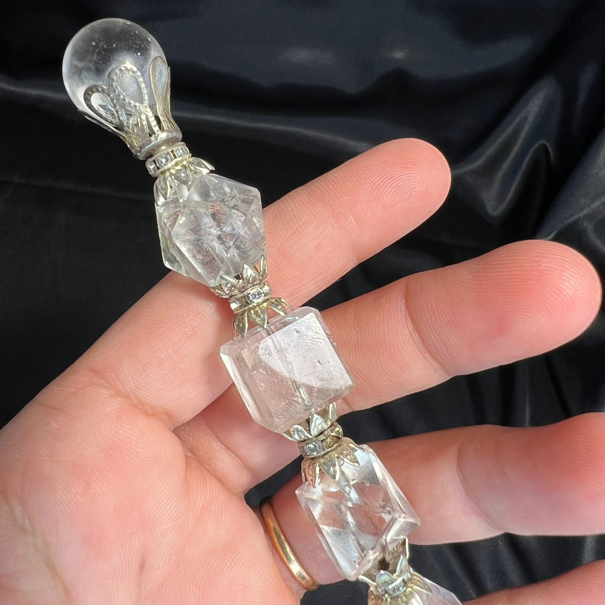Clear Quartz Geometry Wand image 2