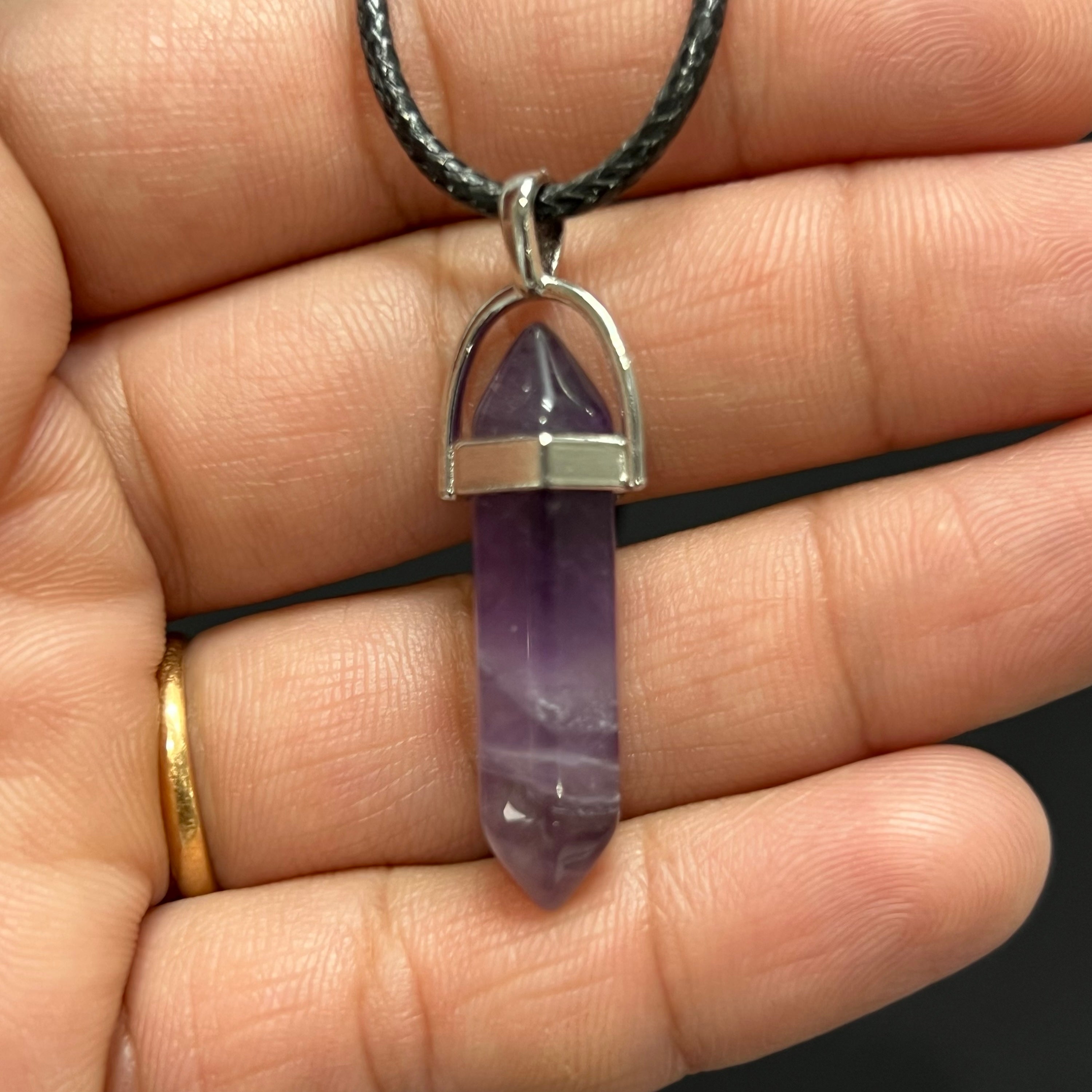 Amethyst Point Pendant image 0