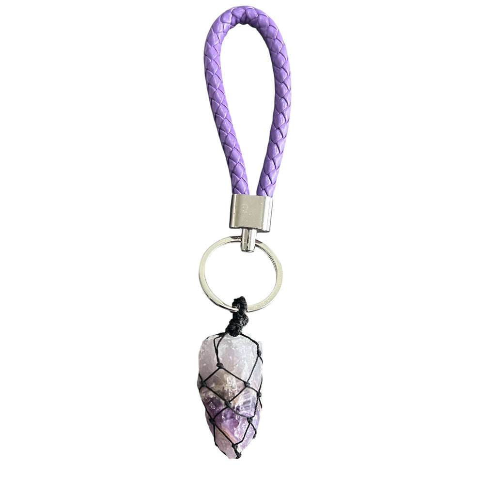 Amethyst Bag tag / Key Chain image 0