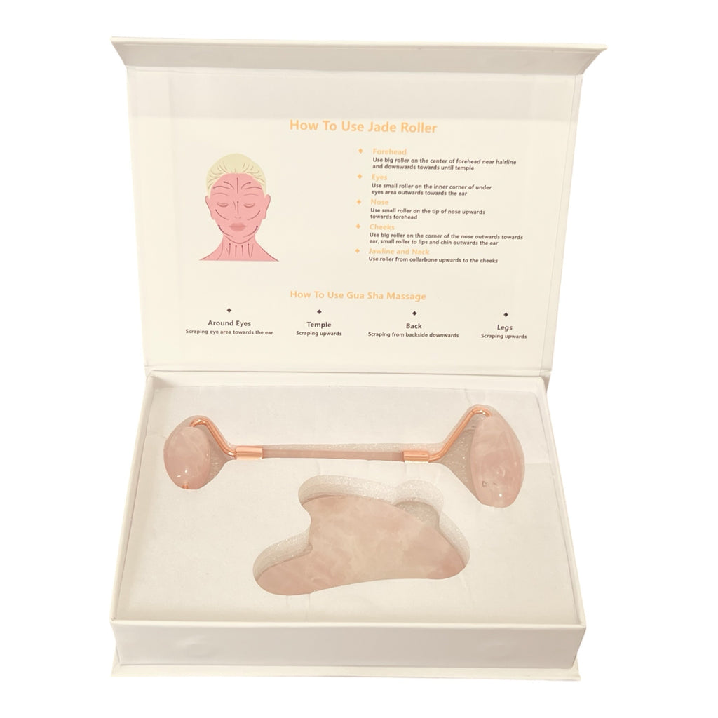 Rose Quartz Massager Gua Sha Tool image 3