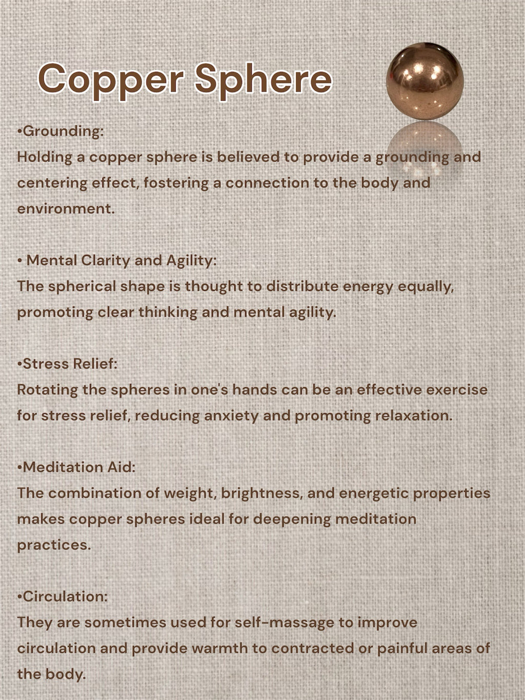 Copper Sphere image 2