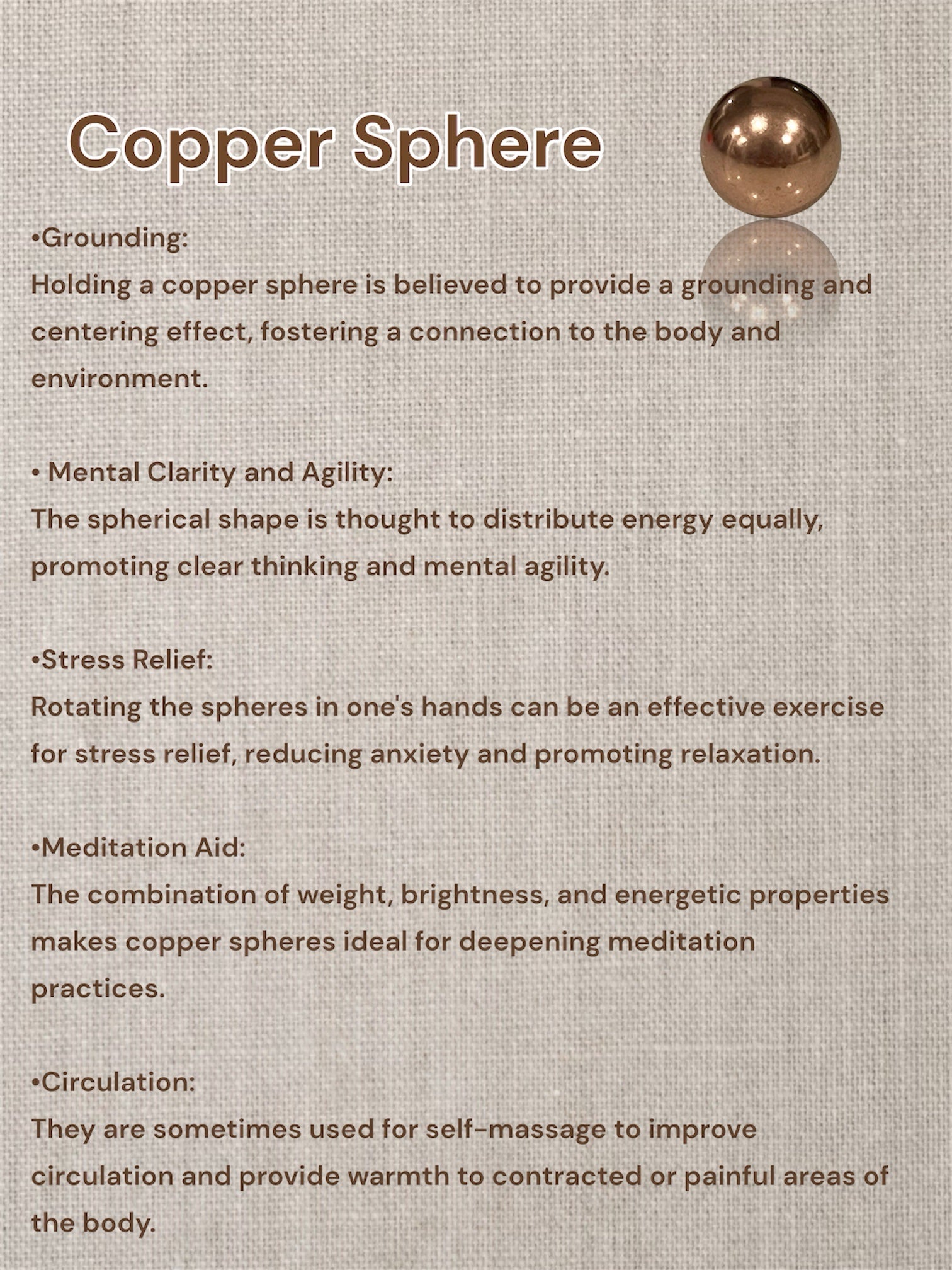 Copper Sphere image 2