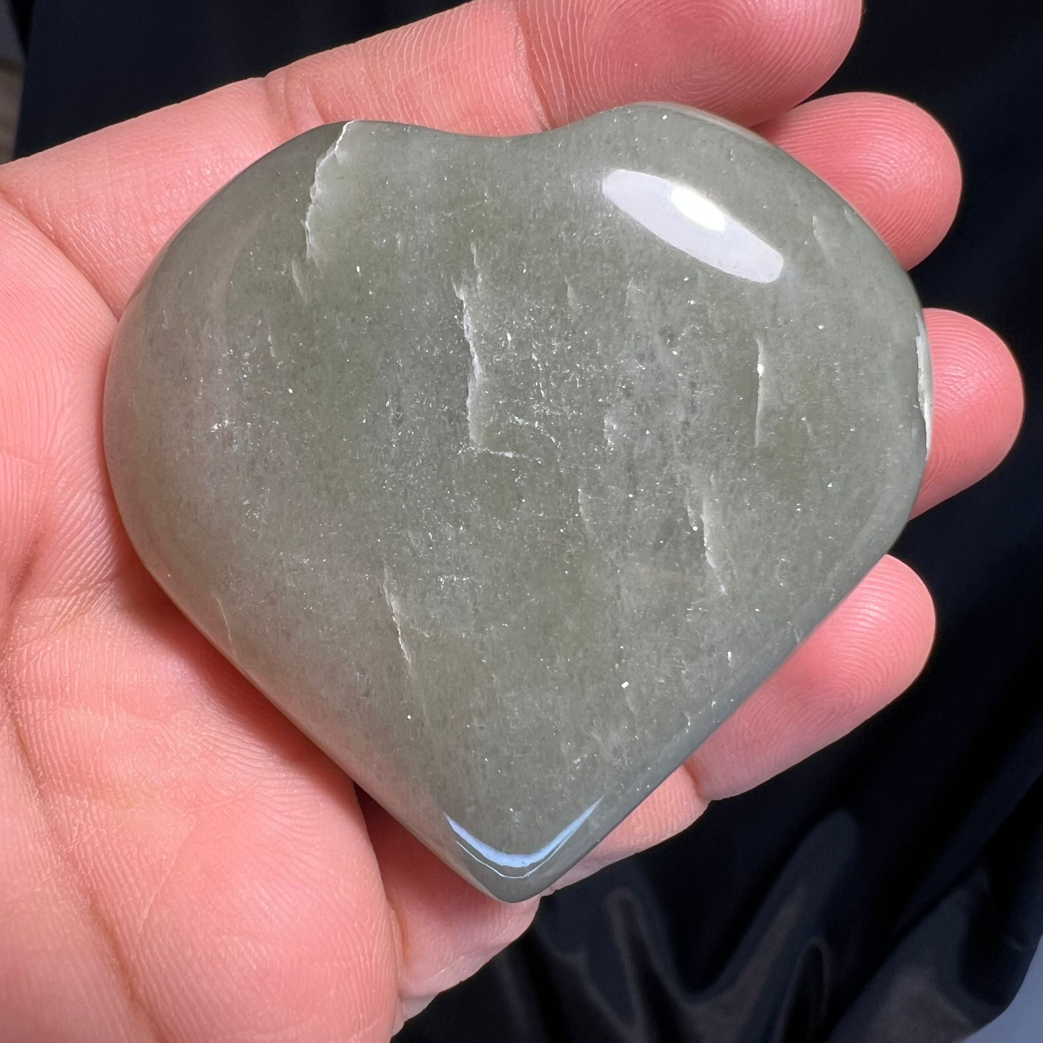 Green Aventurine Heart image 0