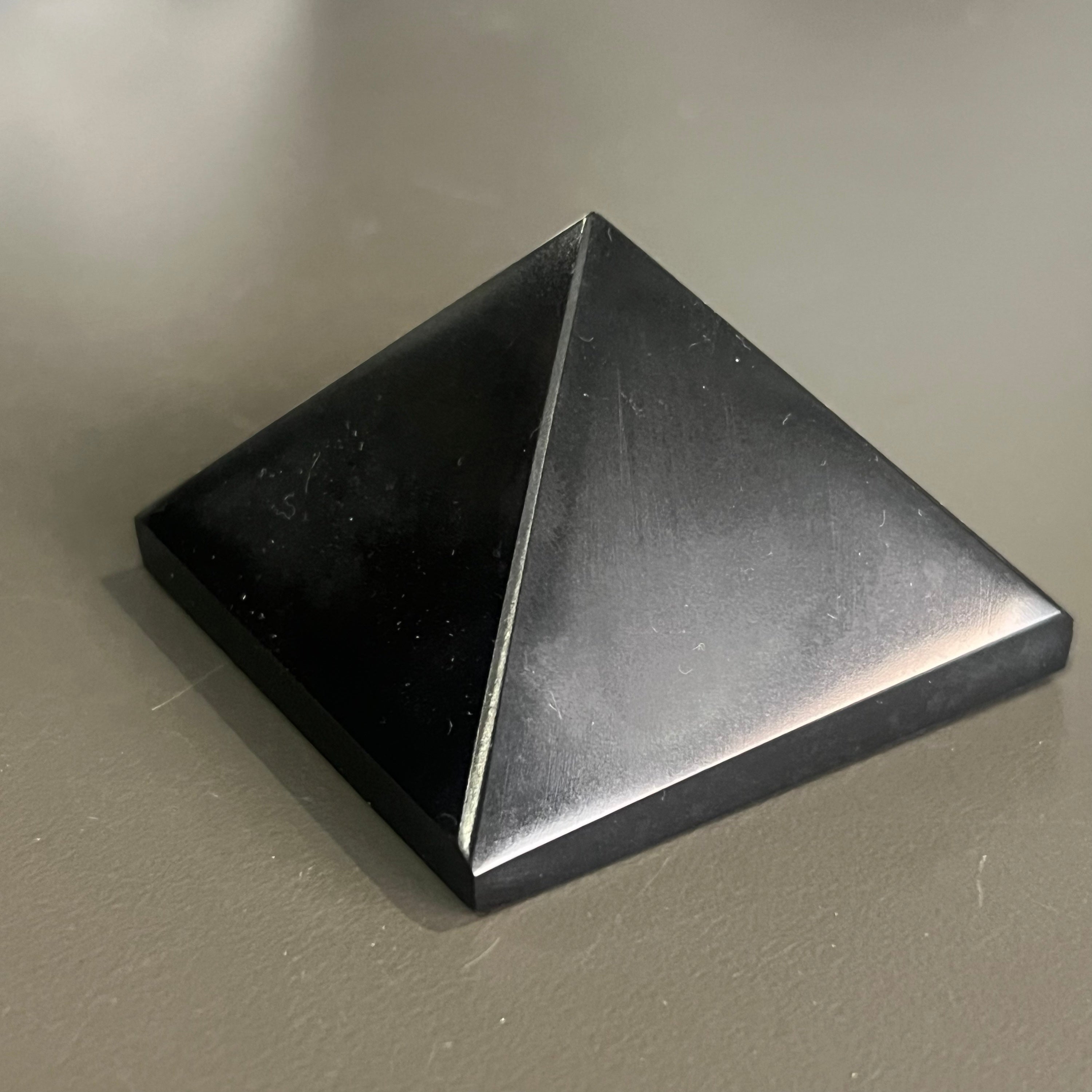 Black Obsidian pyramid image 0