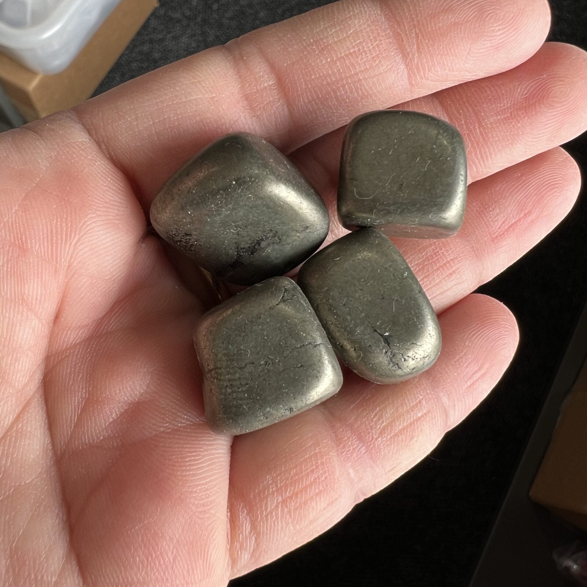 Pyrite Tumbles - 1 Peice image