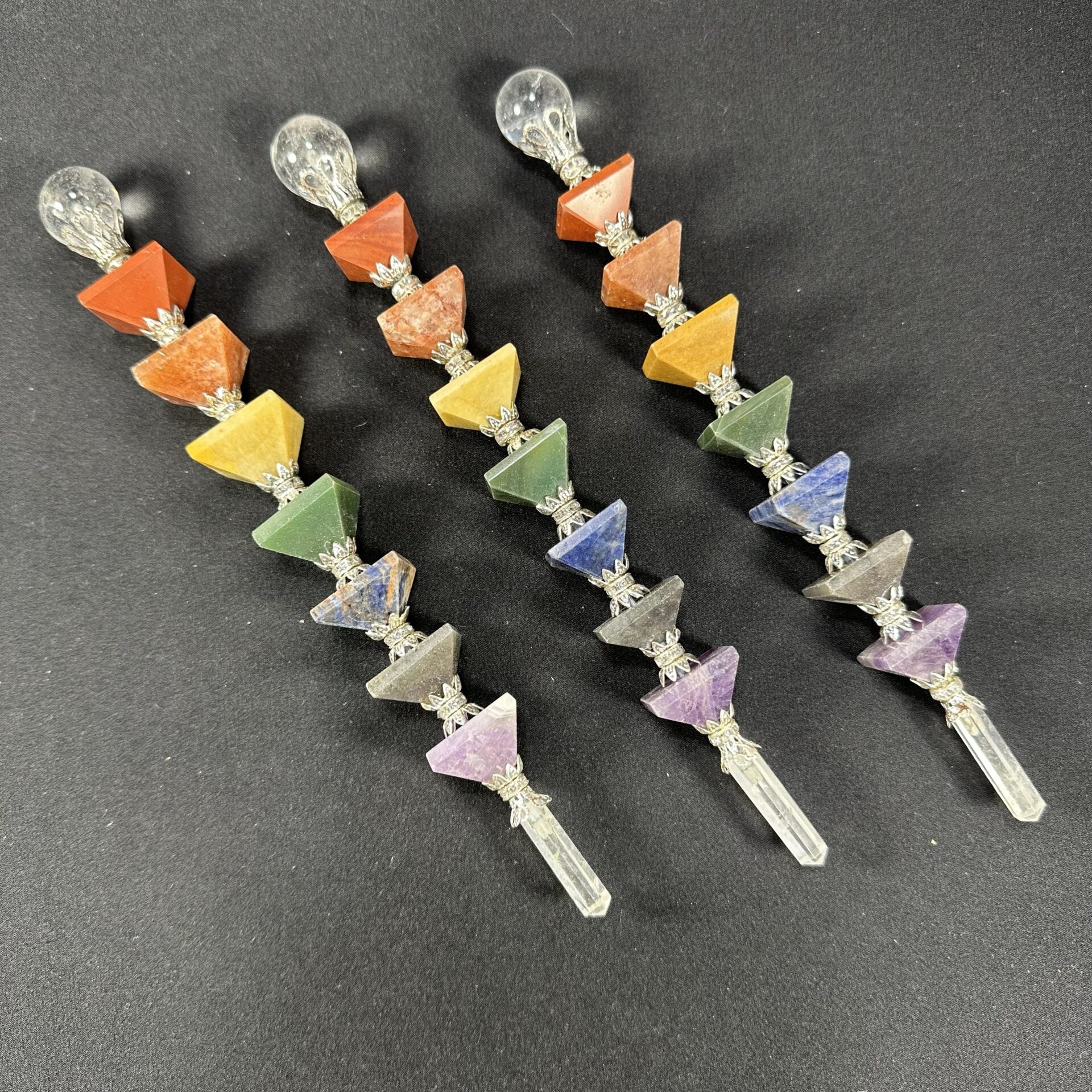 Seven Chakra Pyramid Wand image 0