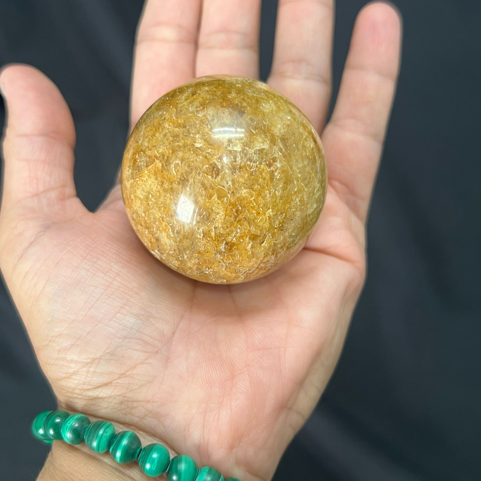 Golden Healer Quartz Sphere image 0