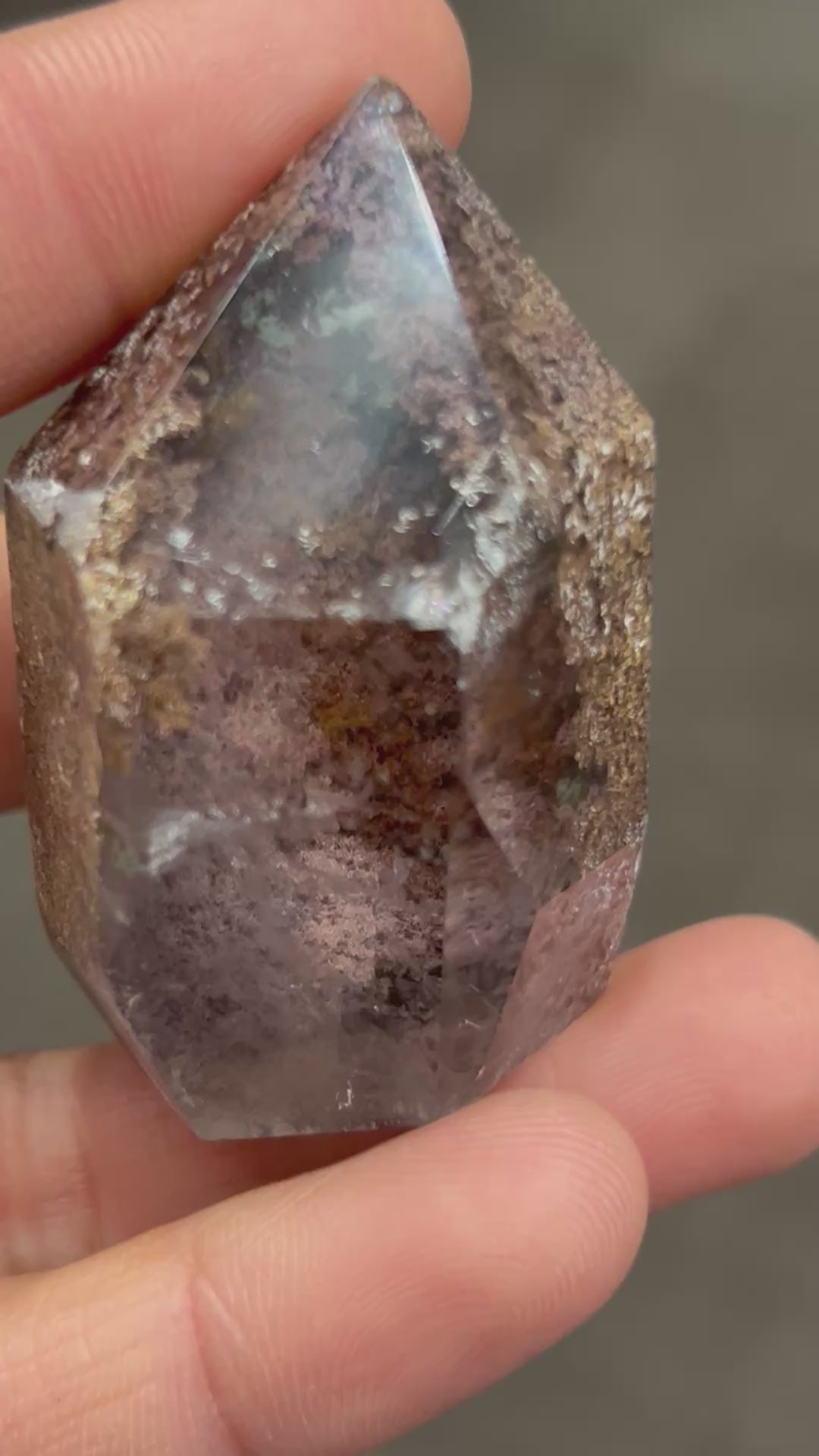 Garden Quartz ( Lodolite )