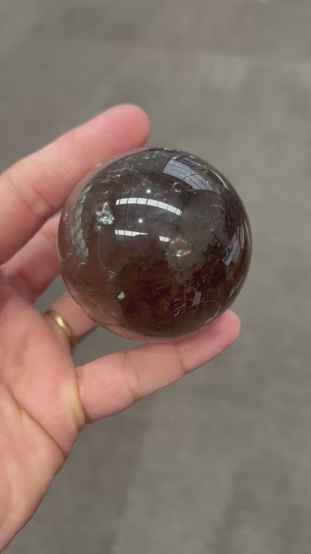Smokey Quartz Sphere