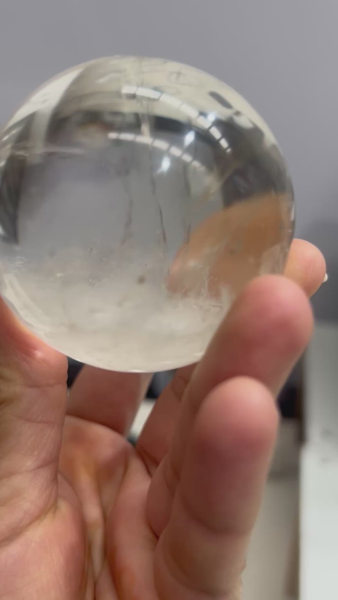 Clear Quartz sphere