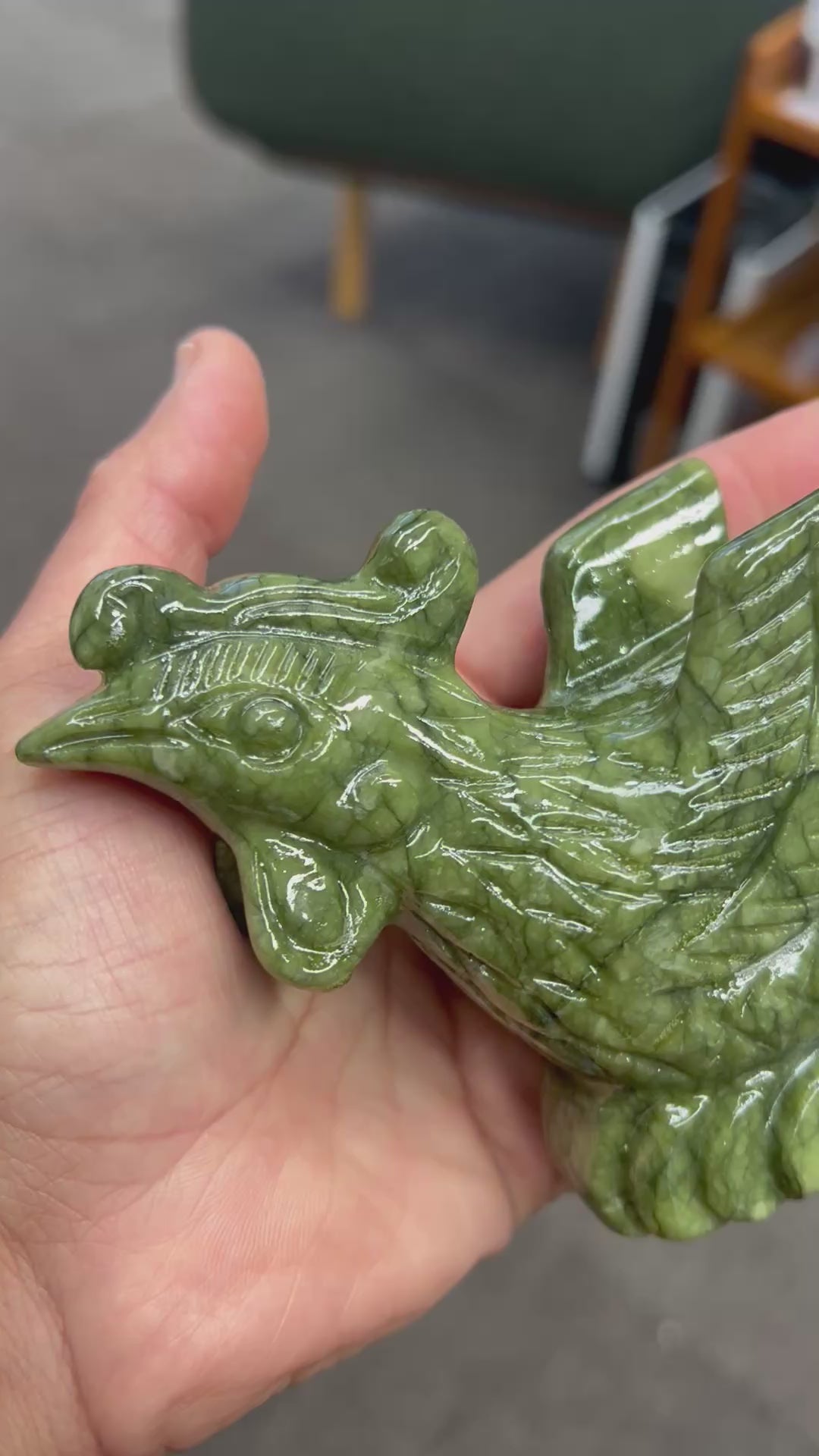 Jade Phoenix Bird