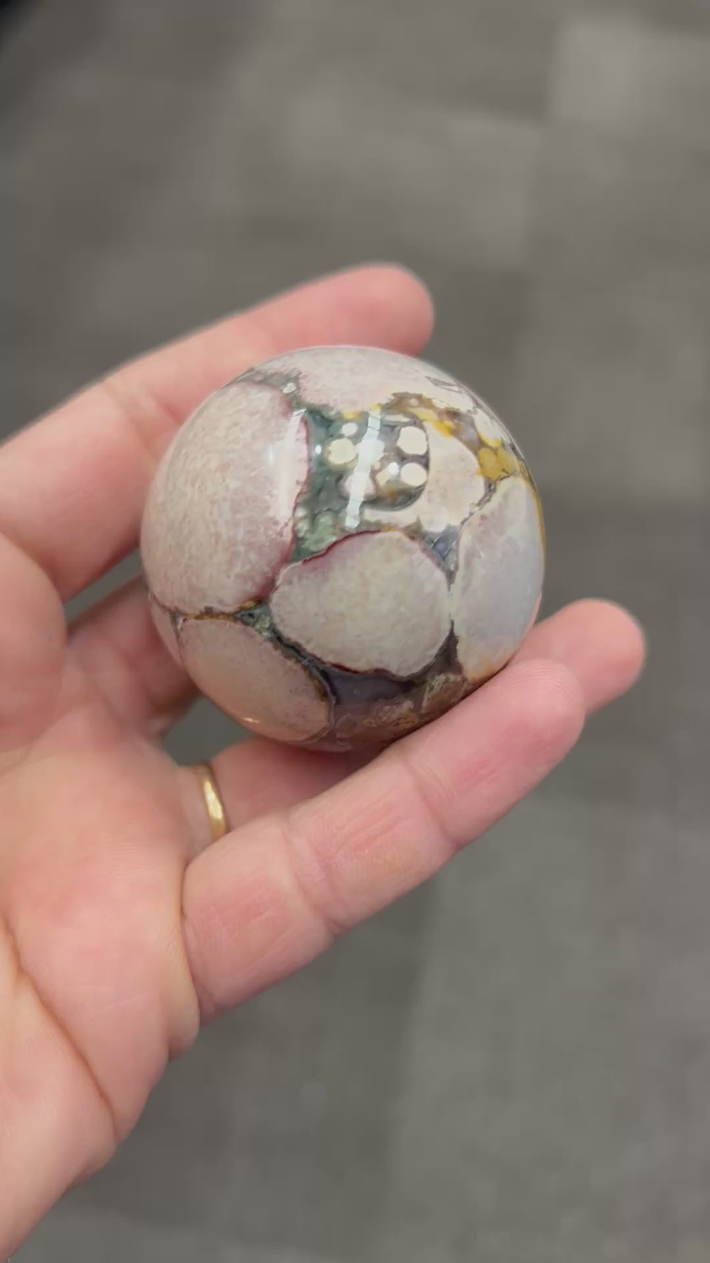 King Cobra Jasper Sphere