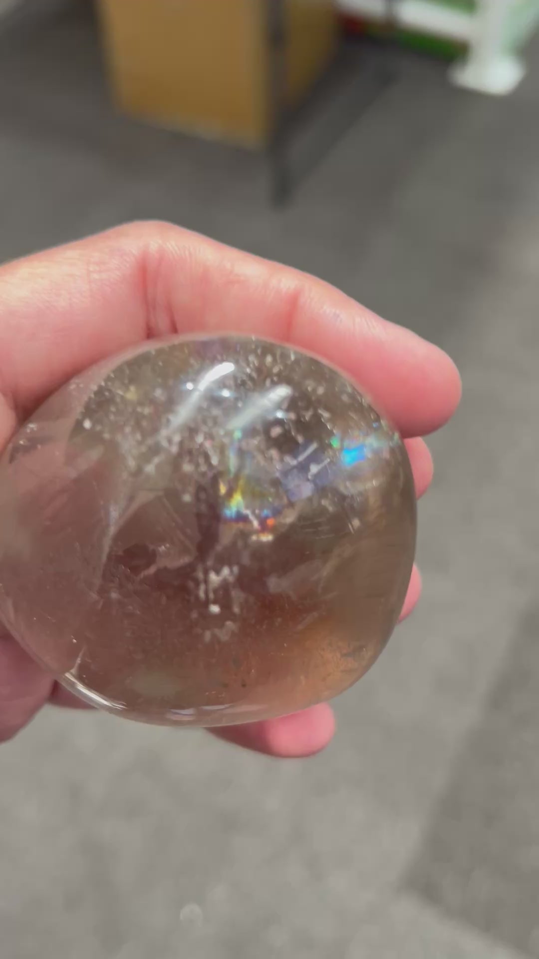 Light smoky Quartz Free form