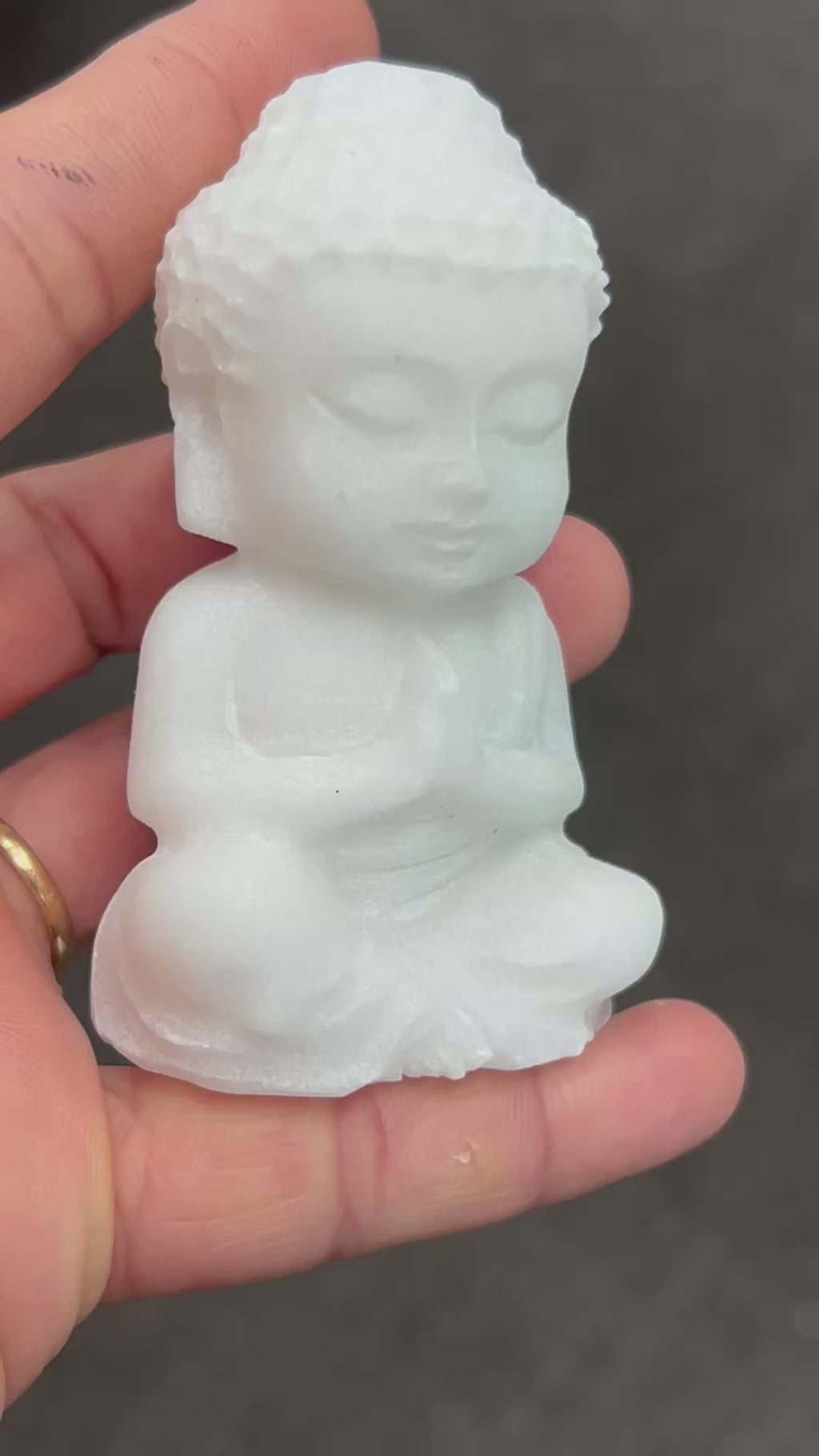 White Jade Buddha
