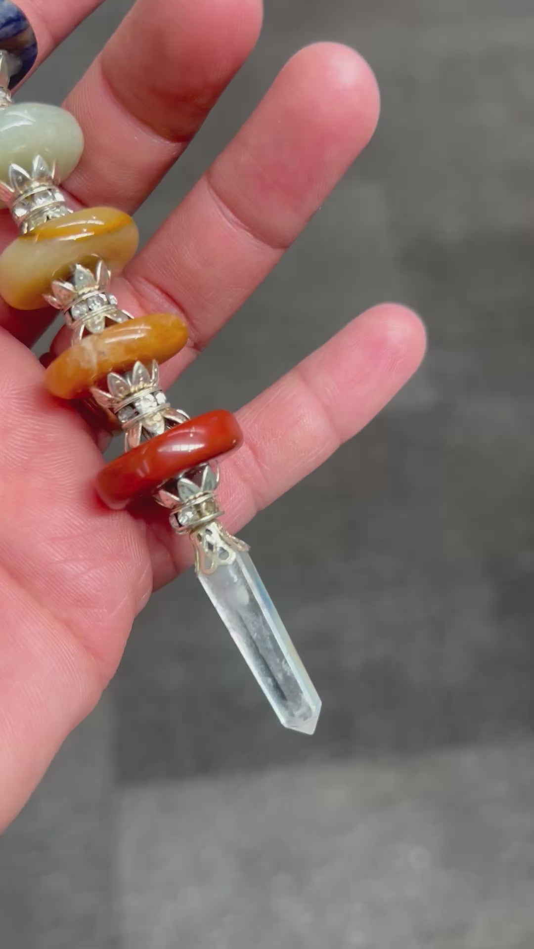 Seven Chakra Disc Wand