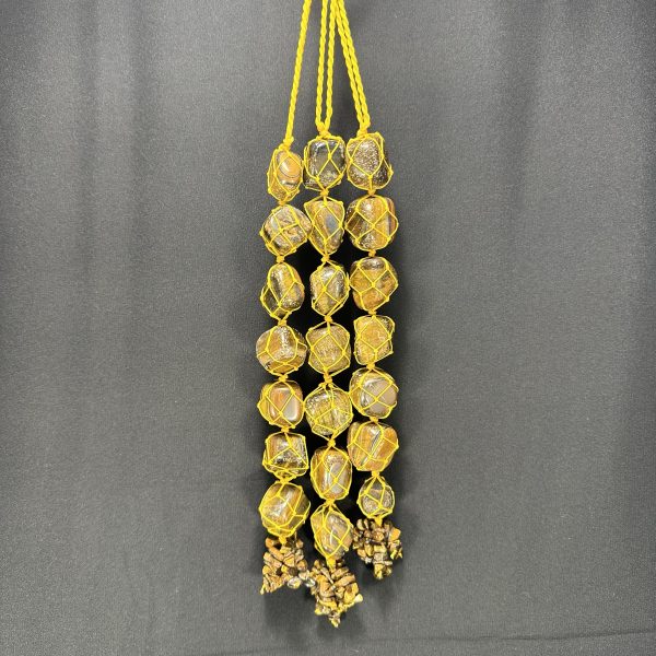 Tiger Eye Macrame Decor Hanging