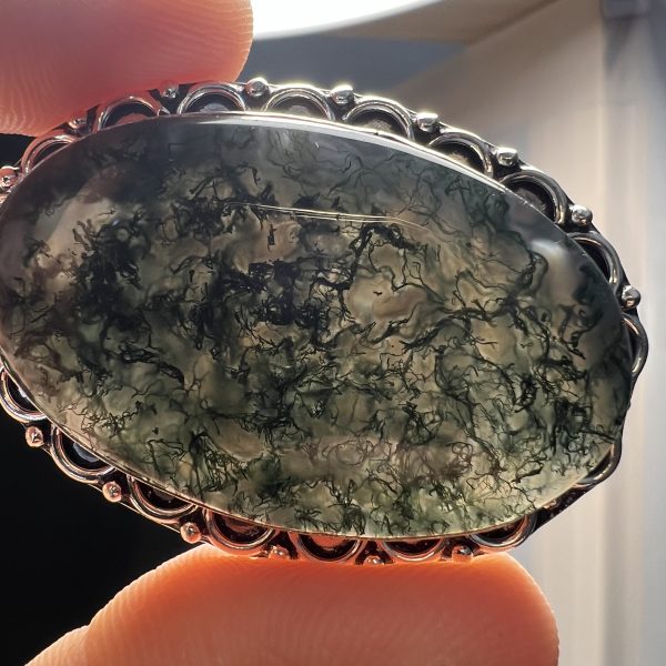 Moss Agate Pendant