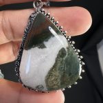 Moss Agate Pendant