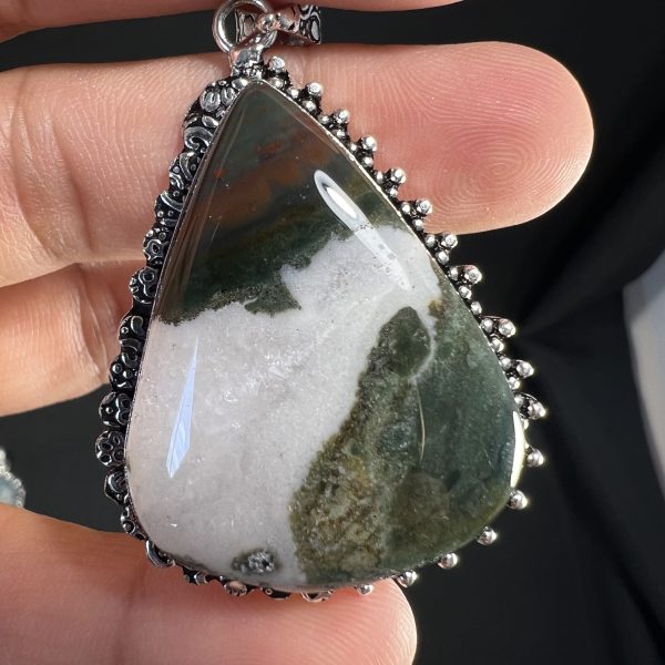 Moss Agate Pendant