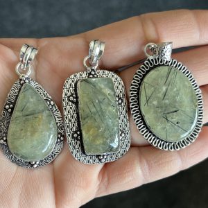 Prehnite Pendant