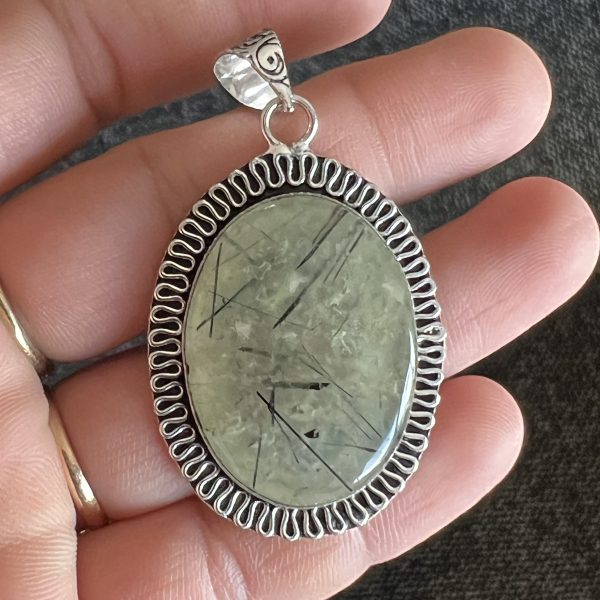 Prehnite Pendant