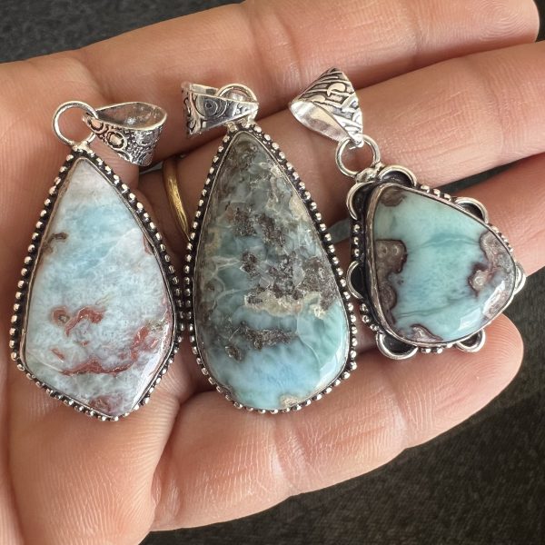 Larimar Pendant