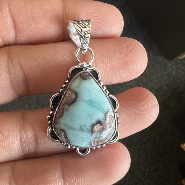 Larimar Pendant